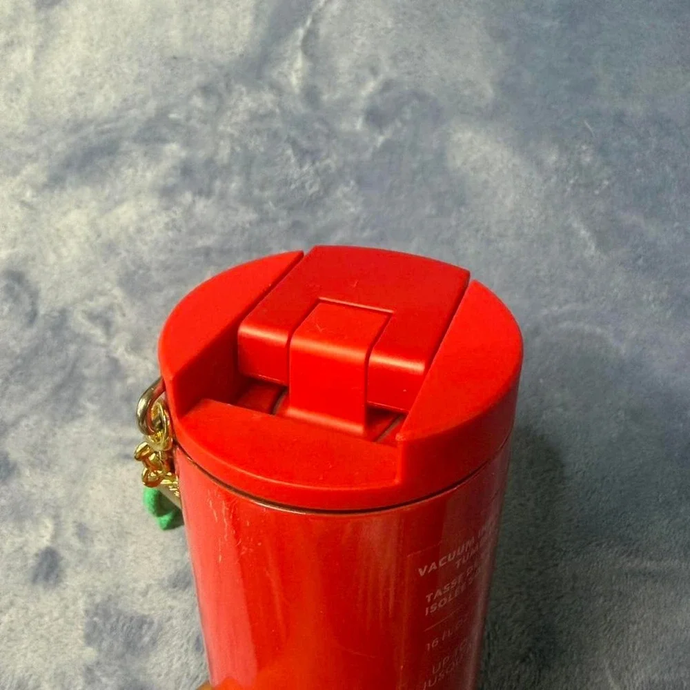 Red‎ Starbucks Siren stainless steel tumbler new
